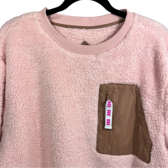 NWT UGG Niko Sherpa Crewneck Top M - Picture 8 of 16